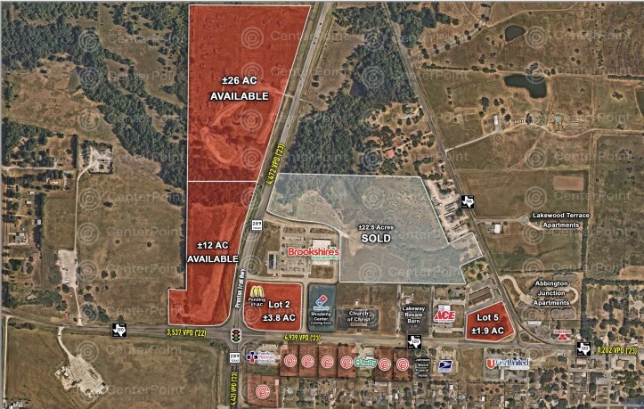 NWC Preston Rd. & FM 120, Pottsboro, TX à vendre Photo du bâtiment- Image 1 de 4