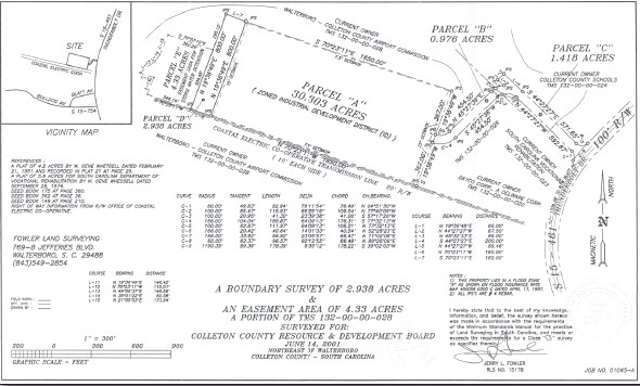 372 Technology Dr, Walterboro, SC à louer - Plan cadastral - Image 3 de 17