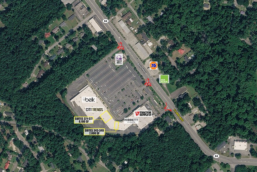 297 Bells Hwy, Walterboro, SC à louer - Aérien - Image 2 de 15