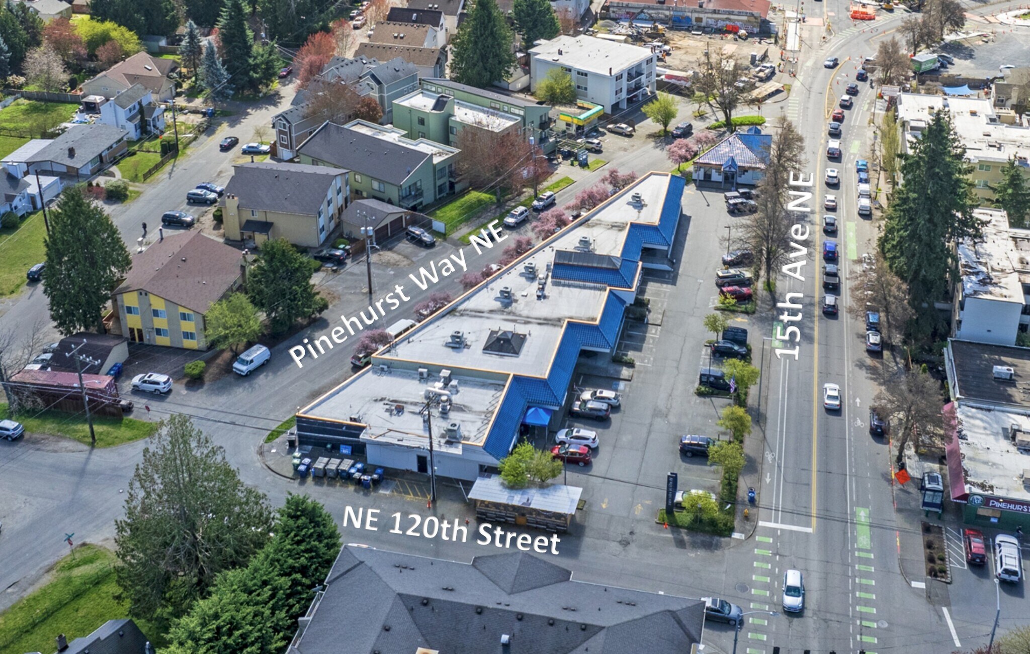 11734-11754 15th Ave, Seattle, WA for sale Aerial- Image 1 of 6