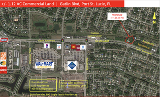 Plus de détails pour 1497 SW Gatlin Blvd, Port Saint Lucie, FL - Terrain à vendre