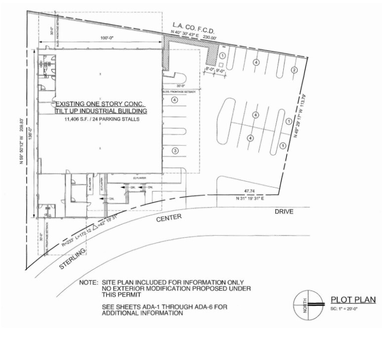 5347-5351 Sterling Center Dr, Westlake Village, CA à louer Plan d  tage- Image 1 de 1