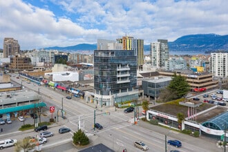 1401 W Broadway, Vancouver, BC - AERIAL  map view - Image1