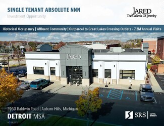 Plus de détails pour 3960 Baldwin Rd, Auburn Hills, MI - Vente au détail à vendre