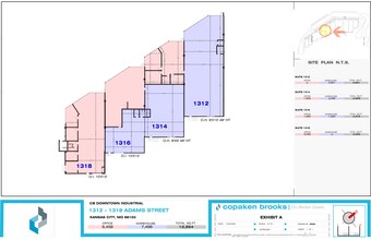 1300-1322 Adams St, Kansas City, KS à louer Plan d  tage- Image 1 de 6