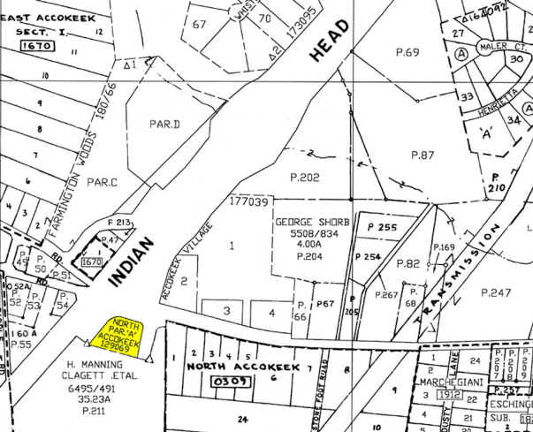 Indian Head Highway & Livingston Rd, Accokeek, MD à vendre - Plan cadastral - Image 2 de 2