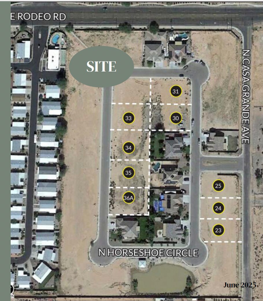 Rodeo Ranch Estates Land portefeuille de 6 propriétés à vendre sur LoopNet.ca Aérien- Image 1 de 2