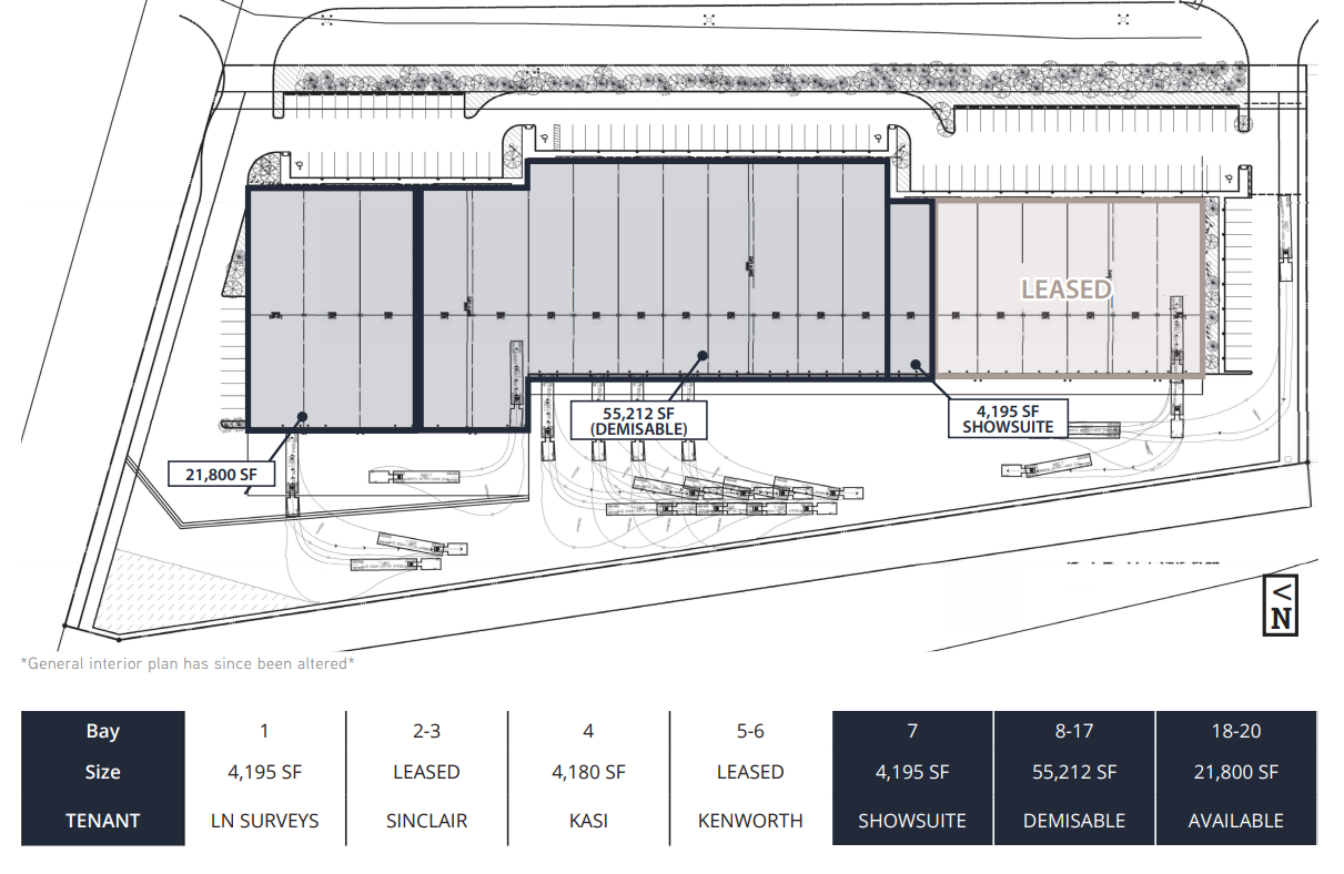 885 Memorial Dr, Wood Buffalo, AB à louer Plan de site- Image 1 de 1