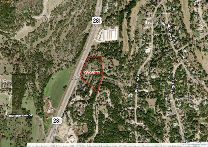 6550 Hwy 281 N, Spring Branch, TX à vendre - Aérien - Image 2 de 2