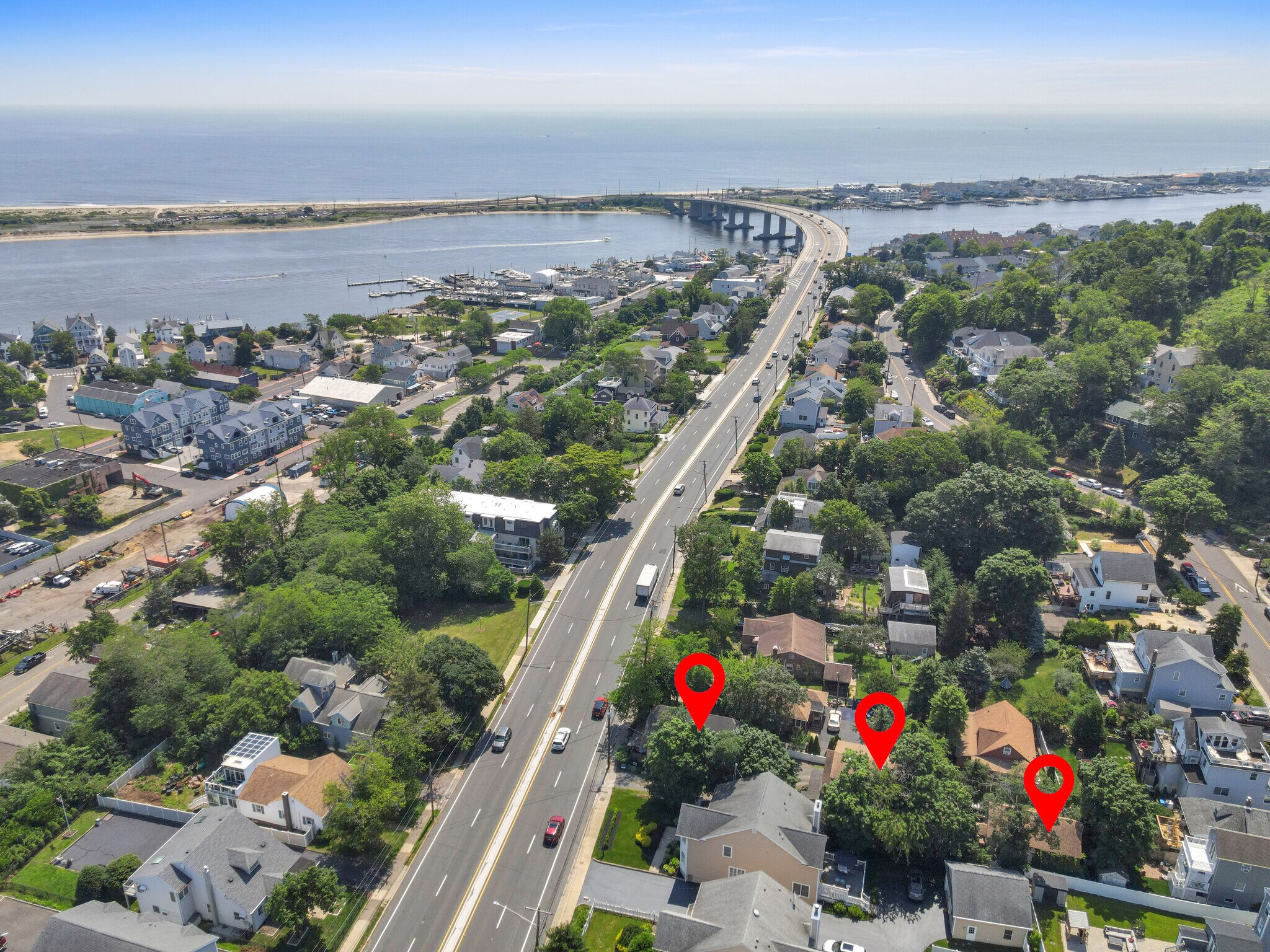 115 Navesink Ave, Highlands, NJ à vendre Aérien- Image 1 de 1