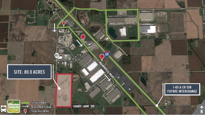 5433 State Road 267, Lebanon, IN for lease - Aerial - Image 3 of 3