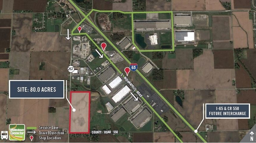 5433 State Road 267, Lebanon, IN à louer - Aérien - Image 3 de 3