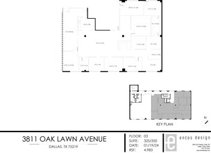 3311 Oak Lawn Ave, Dallas, TX for lease Floor Plan- Image 1 of 1