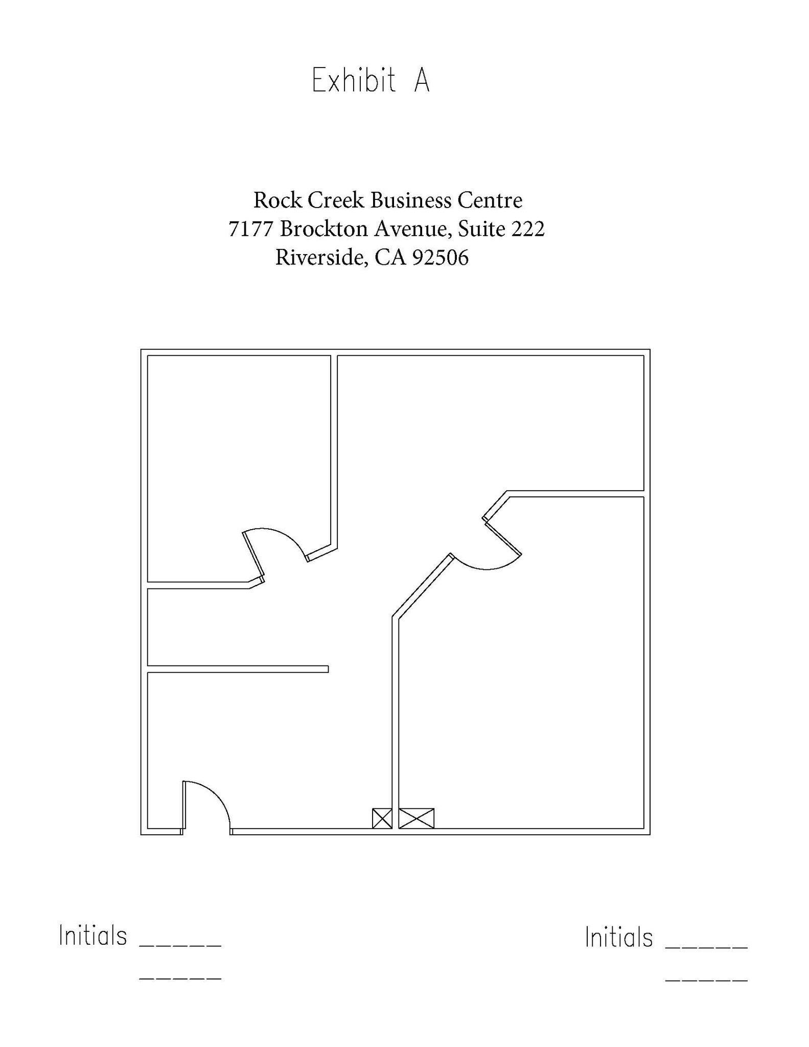 7177 Brockton Ave, Riverside, CA for lease Floor Plan- Image 1 of 1