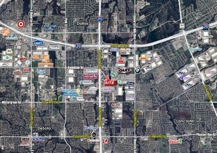 3430 N Interstate 35 E, Lancaster, TX - Aerial  map view - Image1