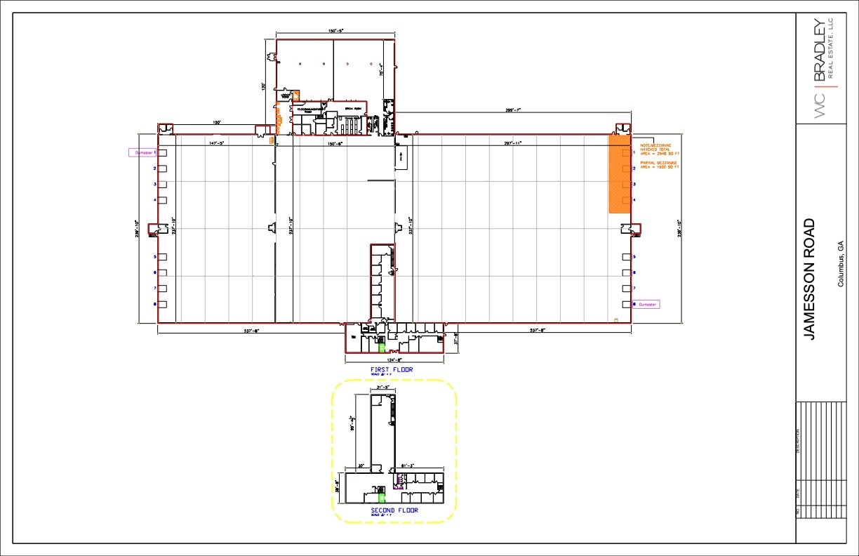 7100 Jamesson Rd, Midland, GA for lease Floor Plan- Image 1 of 1