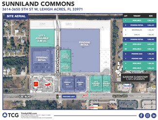 More details for 3614-3650 5th St W, Lehigh Acres, FL - Land for Lease