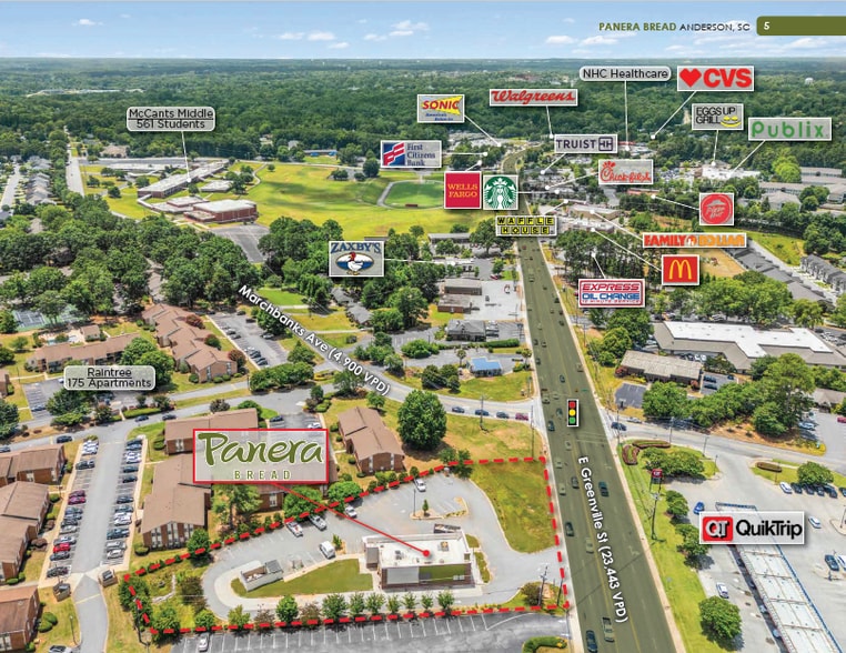 1702 E Greenville St, Anderson, SC for sale - Building Photo - Image 3 of 5