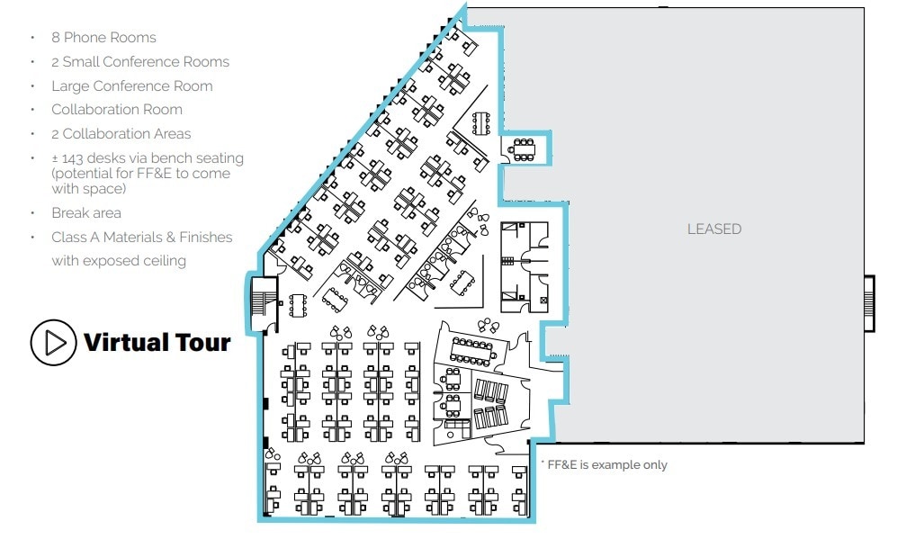 15255 Innovation Dr, San Diego, CA à louer Plan d’étage- Image 1 de 9