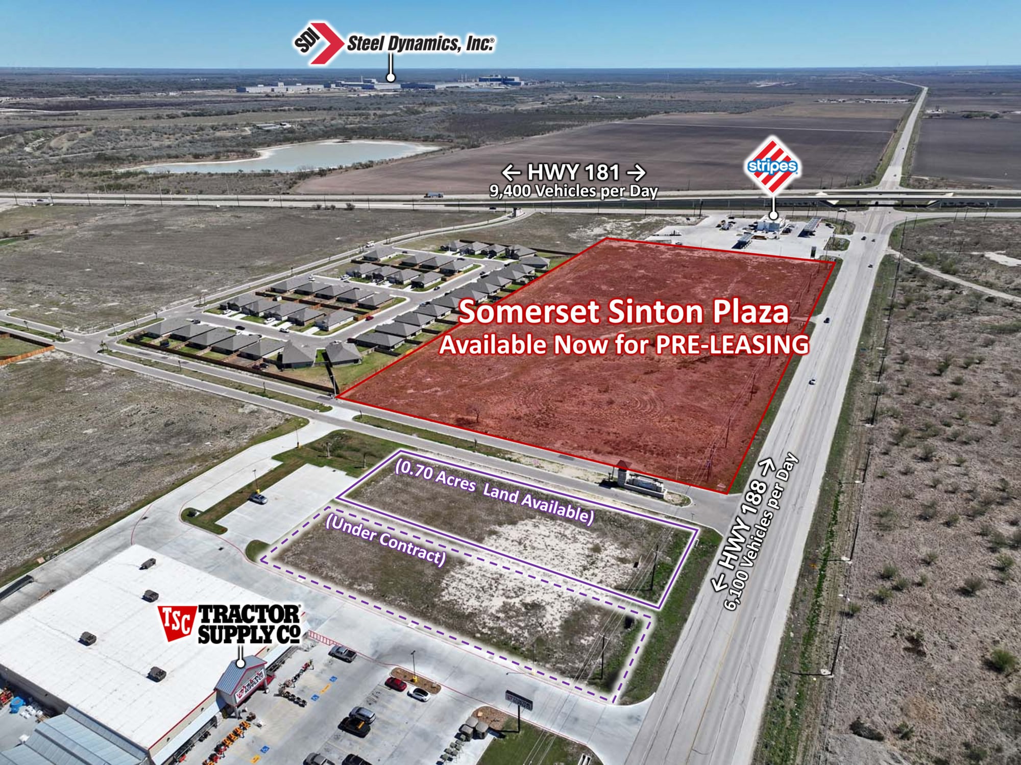 NWC of TX-89 (U.S. 181) & E. Sinton St., Sinton, TX for sale Other- Image 1 of 7