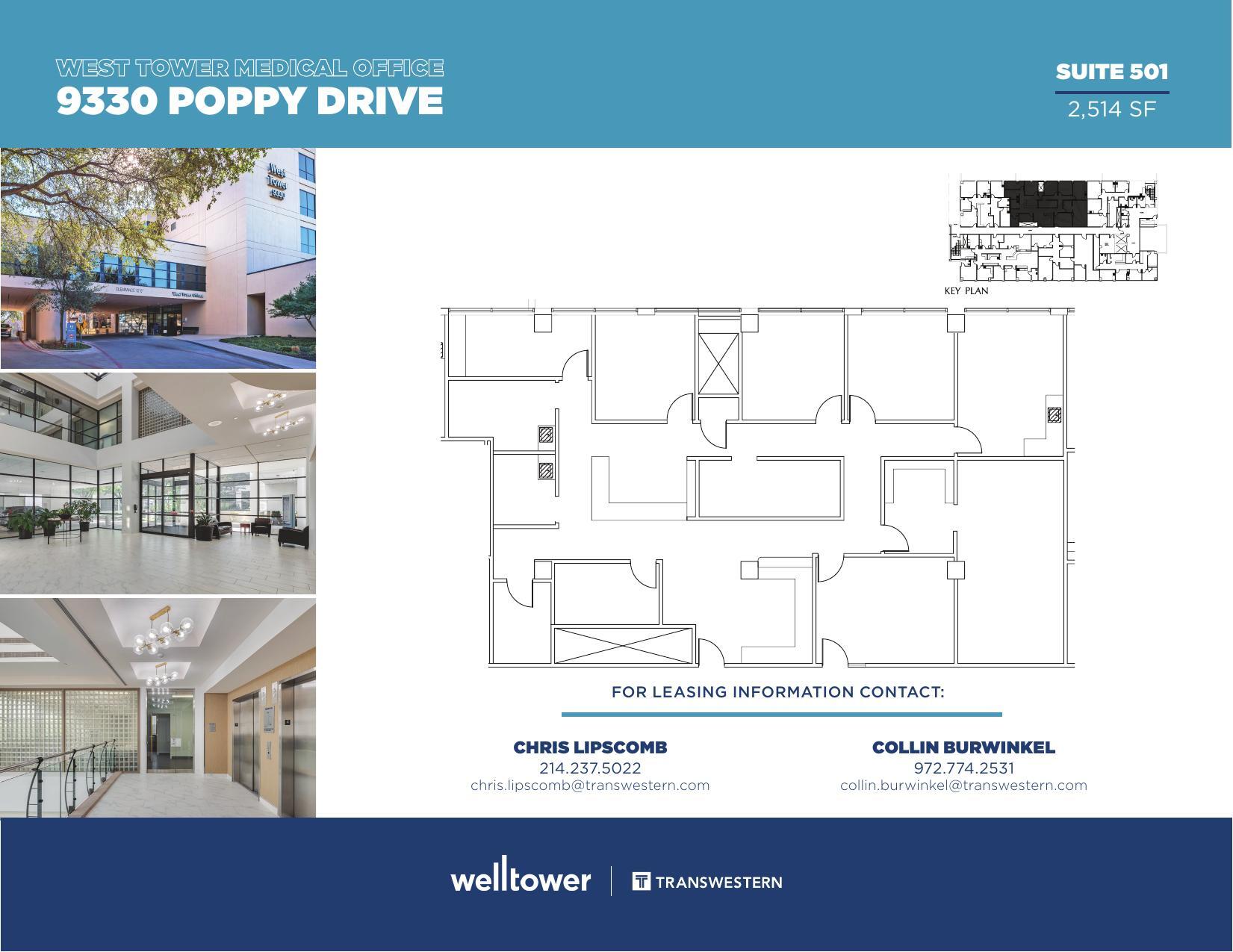 9330 Poppy Dr, Dallas, TX for lease Floor Plan- Image 1 of 1