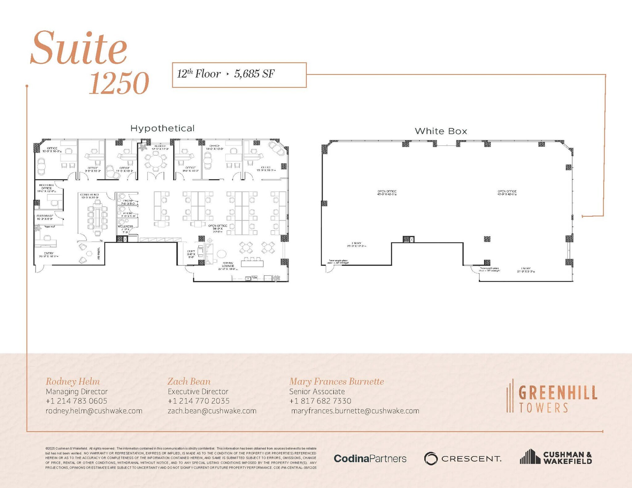 14131 Midway Rd, Addison, TX à louer Plan d’étage- Image 1 de 10
