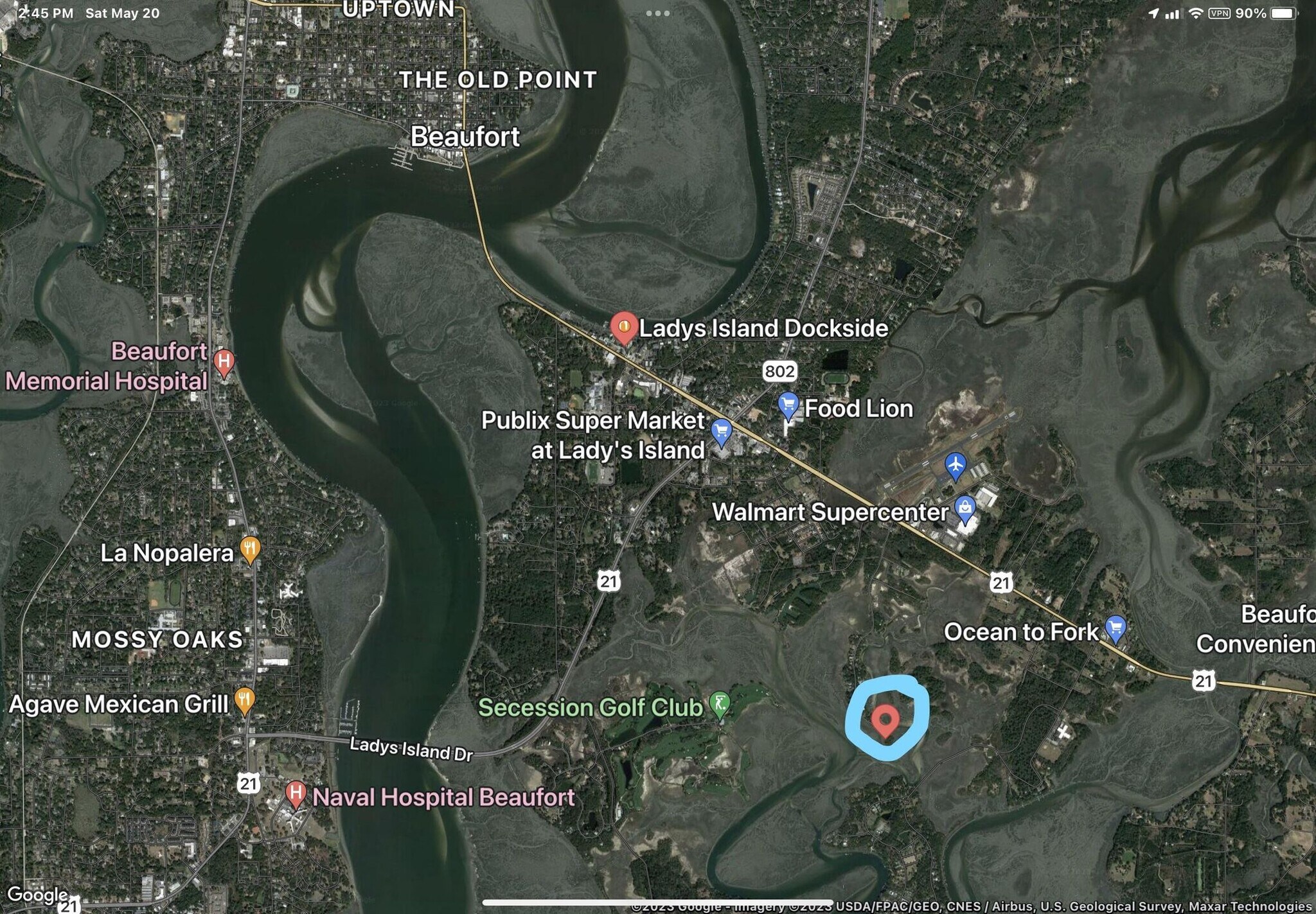 100 Lost Island Rd, Beaufort, SC à vendre Photo principale- Image 1 de 2