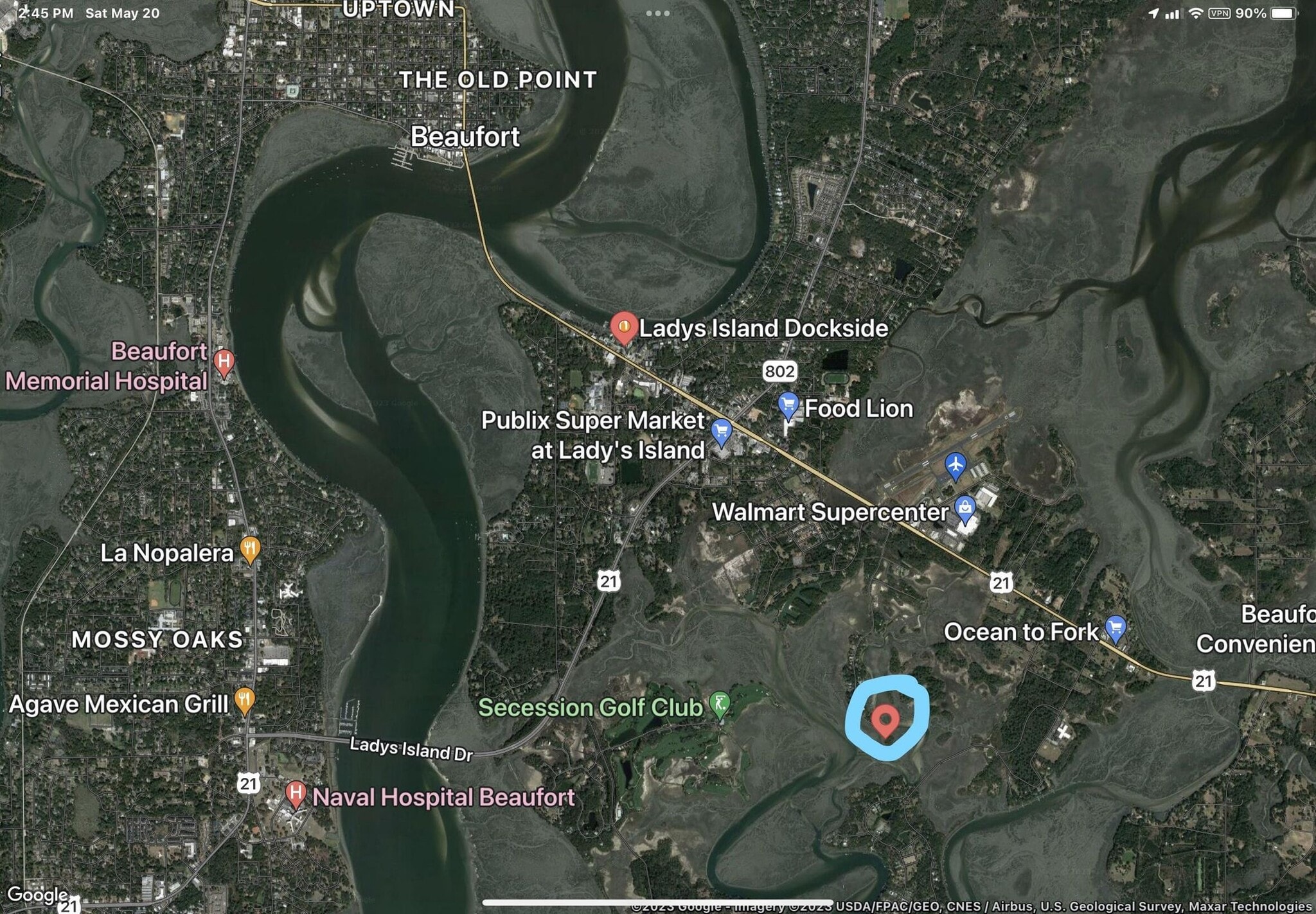 100 Lost Island Rd, Beaufort, SC for sale Primary Photo- Image 1 of 2