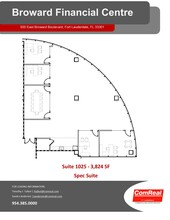 500 E Broward Blvd, Fort Lauderdale, FL for lease Floor Plan- Image 1 of 1