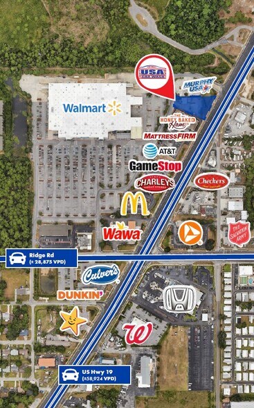 8641 US Highway 19, Port Richey, FL à vendre - Photo du bâtiment - Image 2 de 15