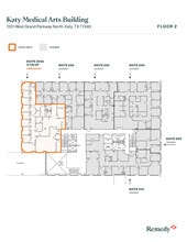 1331 W Grand Pky N, Katy, TX à louer Plan d’étage- Image 1 de 1