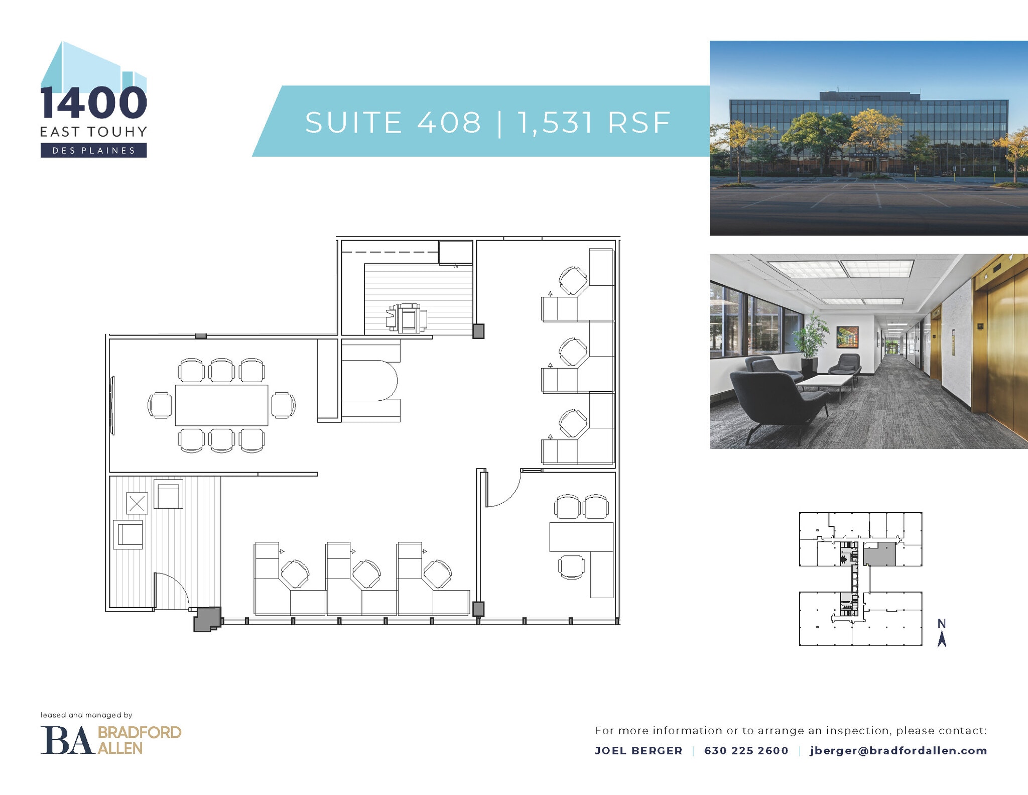 1400 E Touhy Ave, Des Plaines, IL for lease Floor Plan- Image 1 of 1