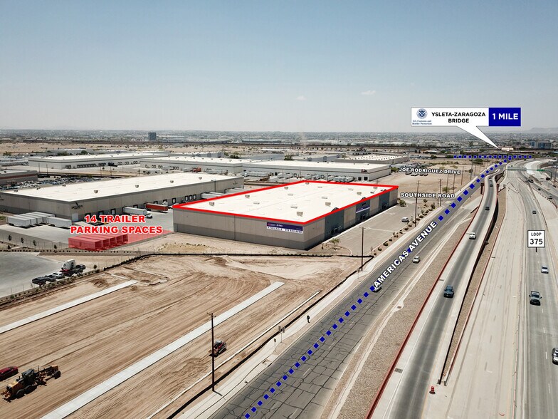 9577 Plaza Cir, El Paso, TX à louer - Photo du bâtiment - Image 3 de 16
