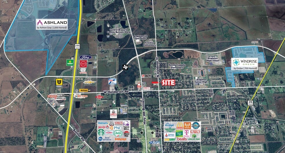 2927 Valderas st, Angleton, TX for sale - Building Photo - Image 2 of 2