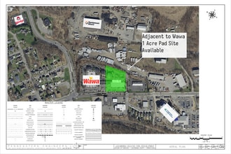 233 Main Street, Dickson City, PA - Aerial map view