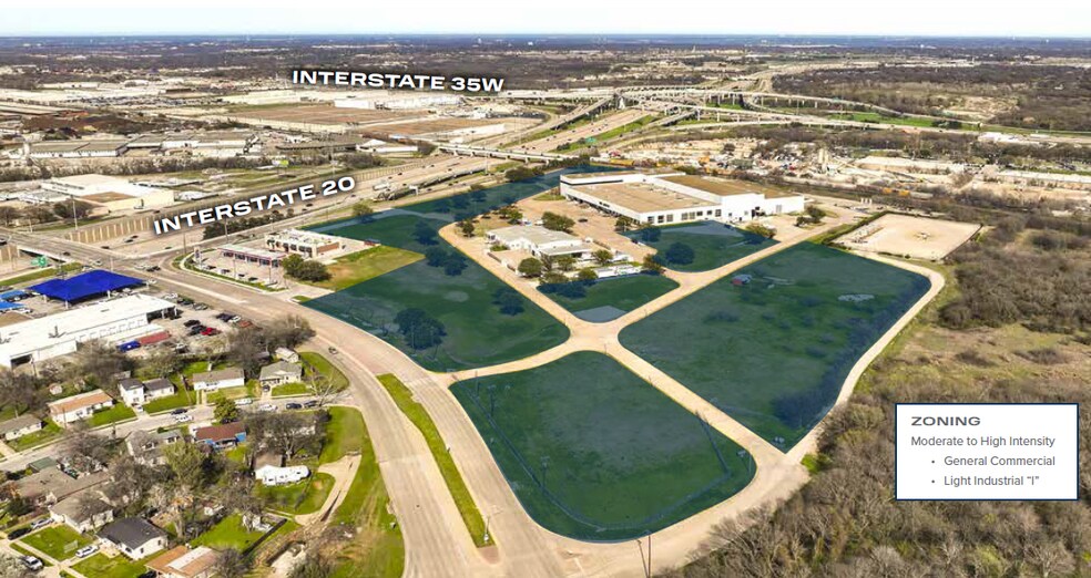 I-20 & Hemphill St, Fort Worth, TX à vendre - Photo du bâtiment - Image 1 de 8