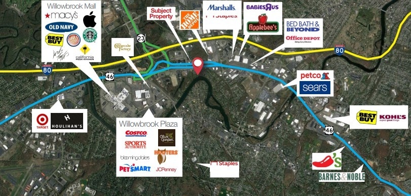514-520 Route 46 portfolio of 2 properties for sale on LoopNet.ca - Aerial - Image 2 of 2