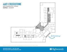 4601 Creekstone Dr, Durham, NC for lease Floor Plan- Image 2 of 2
