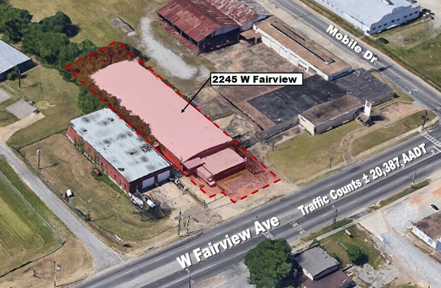 2245 W Fairview Ave, Montgomery, AL for sale - Building Photo - Image 1 of 5