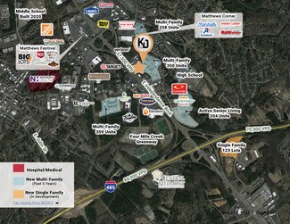 More details for 11043 E Independence Blvd, Matthews, NC - Retail for Lease