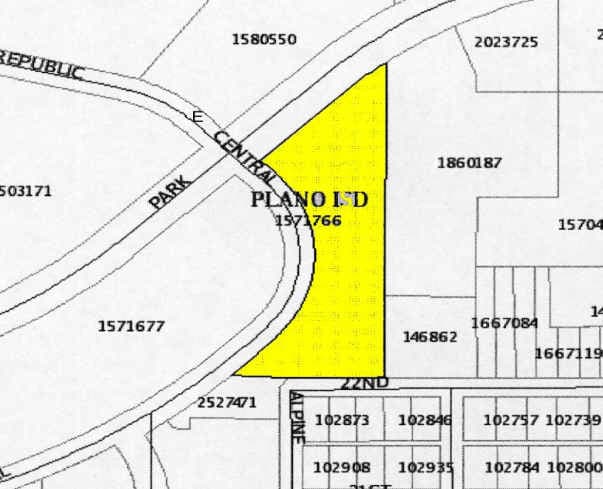 850 Central Pky E, Plano, TX à louer - Plan cadastral - Image 2 de 8