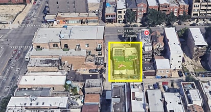 1540-1542 N Western Ave, Chicago, IL - AÉRIEN  Vue de la carte - Image1