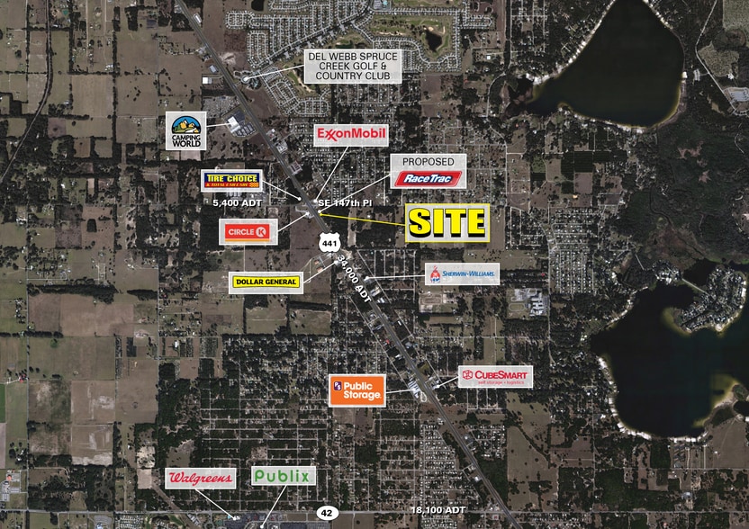 SEC of US 441, Summerfield, FL for sale - Building Photo - Image 2 of 4