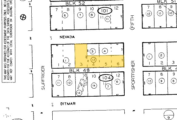 515 N Nevada St, Oceanside, CA for sale - Plat Map - Image 2 of 4