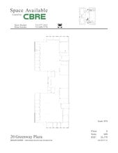 20 Greenway Plz, Houston, TX for lease Site Plan- Image 1 of 1
