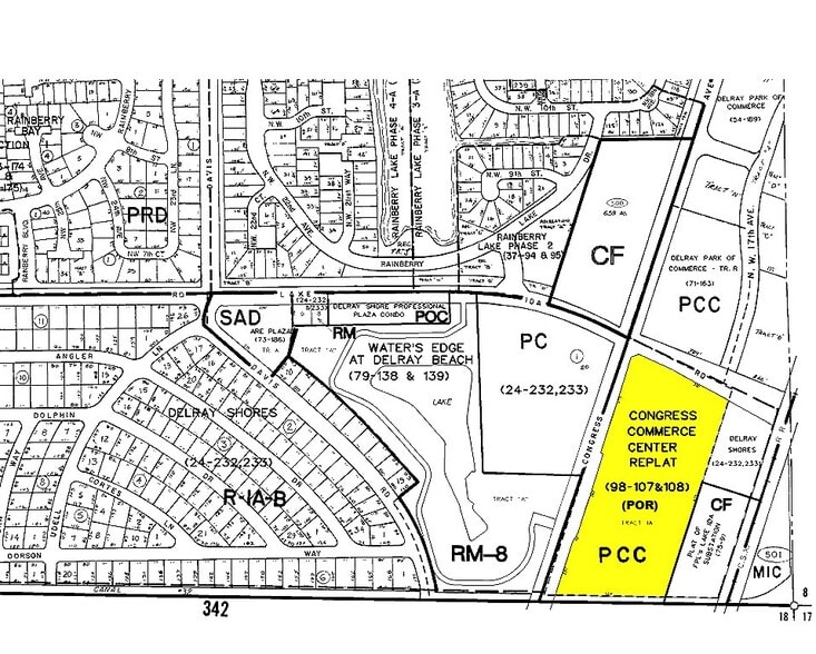 601 N Congress Ave, Delray Beach, FL for sale - Plat Map - Image 2 of 6