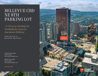 Plus de détails pour 10801 NE 8th St, Bellevue, WA - Terrain à louer