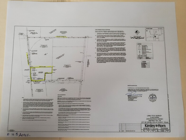 380 W & Legacy, Frisco, TX for sale - Site Plan - Image 1 of 1