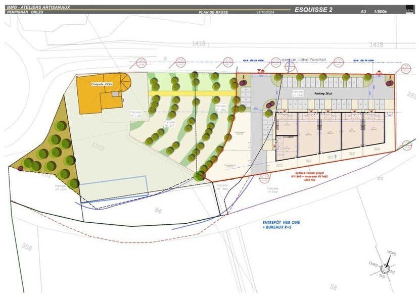 Land in Perpignan for sale - Site Plan - Image 1 of 2