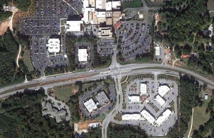 1260 Highway 54 W, Fayetteville, GA for lease - Aerial - Image 2 of 7